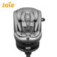 Asiento de seguridad para niños de Joie 0-7 años 360 grados ISOFIX giratorios con poste de soporte Instalación bidireccional Gyro Warrior Grow Grow-Gray (sin regalo grande)