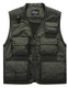 JP printemps, été et automne mince de gilet multi-poche à séchage à séchage rapide veste de photographie 9898 Green militaire 4xl (adapté à 185 Jin [Jin est égal à 0,5 kg] -200 Jin [Jin est égal à 0,5 kg]))