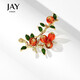 Jay Shishi Ruyi brooch for women Chinese style New Year's celebration birthday gift for elders, mother and mother-in-law