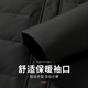 Flying in the Snow Goose Down Down Jacket Men's Removable Hat Casual Business Autumn and Winter Thickened Short Jacket Men's 185