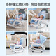 Forsunny Baby Scheding Baby Baby Coaxing Artifacto de 0-1 años Speding Baby Scheding Suministros recién nacidos Regalo de luna llena Baby Walking Valking. Reunión de un regalo para que coaxiaran a la cama mecedora + silla de comedor + silla reclinable/bebés de polvo y niños pequeños para consolar a sí mismos y quedarse dormidos independientemente
