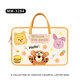 
Luyide cartoon cute laptop bag 14-inch portable women suitable for Apple Lenovo Huawei 15.6-inch commuting bag MM-3523 [color handheld computer bag] 12-inch