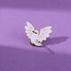 Jiemo imitation enamel metal badge peace dove brooch ins female student cute cartoon bag pendant pigeon + gift box