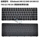 Reemplace HP840 850 820 G1 G2 725 820 840 G3 G4 Teclado 83 745 840 846 G5 G6 Desmontaje con la espalda