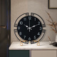 Puduo Clock Decoration HOME DECOR New Chinese Style Table Clock Living Room Desktop Pendulum Clock Art Clock Table Clock TV Cabinet Atmospheric Internet Celebrity Ornament Desktop Clock Large Size 30*32cm