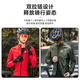 Locke Brothers Cycling Jersey Top Men's Fleece Warm Outdoor Sportswear Jacket Winter Snowy/Black Top