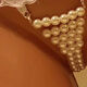 Sexy underwear pearl underwear self-sufficient thong massage large pearl underwear female sexy temptation white