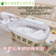 Nacht Korbbaby Nachtwindel Windel Aufbewahrungsbox Bett Zaun Krippenlagertasche Baby Volles Gehäuse * 2 + Drei-zu-Eins-Hang-Korb * 1