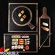 Comercial creative bandeja de melamina plástico rectangular imitación de porcelana de porcelana western ban bandeja de pizza bandeja de pizza sushi SB-1585