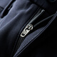ROMON business casual straight trousers men's anti-wrinkle-free stretch formal men's trousers XK826 black 30