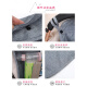 Kinderwagen Hanging Bag Aufbewahrung Baby Hanging Bag Multifunktion Universal Cart Aufbewahrungstasche Aufbewahrung Beutel Großer Kapazität Schwarzer Hangsack + 2 leistungsstarke Haken