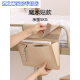 Bedside storage hanging bag bedside hanging basket for mobile phone artifact bed bag small bag wall hanging rack good rice beige