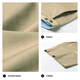 Sept loups [coton froid] shorts pour hommes masculins nouveaux pantalons décontractés à cinq points pantalons décontractés pour hommes 701 (kaki) 34 a