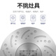 双喜双喜高压锅304不锈钢食品级家用燃气电磁炉通用炖汤锅压力锅新款 20cm 6L 妙旋球金/
