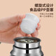 PINYU stainless steel thermos thermos kettle for students dormitory boiling water bottle thermos kettle household large capacity kettle 3.2L flat lid