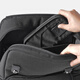 M carré anti-vol Clip de passeport Air Bé penchoir à bandoulière Certificat de rangement portable RFID Travel Abroad Business Blue étanche