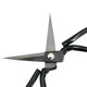 Piclas de Haysdik Industrial Manejo de plástico negro de cuero de acero de carbono Embalaje de cuero y tijeras de corte de acero inoxidable Cuchillo de cocina A3 (3 órdenes) HK-677