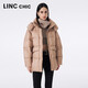
Jin Yujie Winter Maillard Thickened Warm Down Jacket for Women's Mid-length Loose Trendy Ultralight Bread Jacket Y23802221