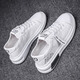 Renben (RENBEN) canvas shoes men's Korean style trendy versatile casual sports shoes men's cloth shoes 2024 new spring breathable trendy shoes W-1 green 43