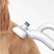Xiaohongli pet water blower styling mouthpiece hair dryer nozzle dog hair combing and quick drying combing mouthpiece