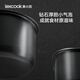 LEXCOOK Micro-prensura Onchadora de arroz de doble gas para el hogar Pequeño 3L Smart Touch Pantavera Reserva Vapor y cocción Sopa Integrada de arroz multifunción Cocina de arroz White 4L TM701 (buque insignia de alto voltaje)