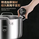 Mrs. Huachu 316 stainless steel steamer double-layer soup pot steamed buns and steamed buns thickened stew pot noodle pot open flame induction cooker universal antibacterial 316 steel 26cm steamer + soup pot 2 layers 26cm