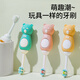 Babybox baby toothbrush fine soft bristles children's toothbrush deciduous toothbrush 1-3 years old 2 pack