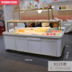 He Jiangong's new Japanese bread cabinet bread display cabinet open-style Zhongdao cabinet store Zhongdao cabinet bread rack 9227 open cabinet price one meter