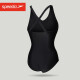 speedo swimsuit women's triangular one-piece sexy comfortable casual hot spring slim backless swimsuit anti-chlorine quick-drying swimsuit black 13546 M [34 size recommended weight 50-57kg]