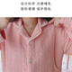 
Roumanqi pregnant women breastfeeding nightgown in autumn and winter with chest pads long hospitality skirt thickened air cotton interlayer confinement dress R9-2694 sweet powder XL (recommended 120-135 Jin [Jin equals 0.5 kg])