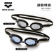 Arena imported myopia swimming goggles large frame high-definition anti-fog pioneer waterproof belt prescription swimming goggles equipment unisex anti-fog pioneer black imported high-definition 350 degrees