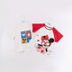 Disney children's clothing children's short-sleeved T-shirt Disney baby round neck top Girls glasses Minnie 212S1502 3 years old/height 100cm