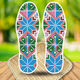 
2024 new printed cotton cloth hand-embroidered cross-stitch insole semi-finished product embroidered by men and women Rose red 683 Whatever you want come true 41 size