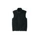 MUJI Men's Long Hair Fleece Vest Men's Men's Vest Vest Vest AB1MXA4A Black L (175/100A)