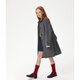 Elle Kids French Fashion Trench Coating] Frühlings- und Herbstmädchenjacke Großer Kinder mit mittlerer vielseitiger Modus-Trench Coat