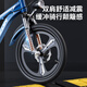 Flying Pigeon Children's Bicycle Student Mountain Bike Variable Speed Disc Brake Pedal for Medium and Large Children Teenagers Boys and Girls 6-10-15 Years Old Variable Speed Gradient Purple + Spoke Wheel + Shock Absorbing Disc Brake 20 Inch Recommended Height 130-150cm