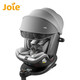 Asiento de seguridad para niños de Joie 0-7 años 360 grados ISOFIX giratorios con poste de soporte Instalación bidireccional Gyro Warrior Grow Grow-Gray (sin regalo grande)