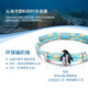 Lukfook Jewelry Platinum Ocean Series Platinum 950 Penguin Colorful Brushed Platinum Bracelet with Eco-Friendly Rope Couple Model GJT0021DS Gold weight 8.69 grams