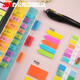 3M Indexaufkleber Extraktion Label Farb-Lesezeichen Fluorescent Label Aufkleber Notebook-Anweisungen Seite Nummer Ordner Transucent Strip Waterfof Color Aufkleber Schüler-Schlüsselklassifizierung Pepsi Aufkleber [683-5CF+6CF] Kombinationspaket-220 Bilder