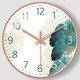 Clocks and watches, living room, household decoration, wall, no punching clock, personalized quartz movement in bedroom - 1048 14 inches, diameter 35cm