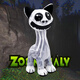 
Deformed Zoo Games, plush toys, ZONOMALY administrator, alpaca rabbit, koala doll, A7 Deformed big mouth, white bear, as shown
