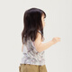 Jnby por Jnby Jiangnan Buyi Baby Cotton Comunible Vest Casual Vest Micro-Stretch Summer Boys and Girls Baby Yo6011710 690/polvo mixto 80 cm