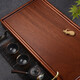 Congjian whole rosewood tea tray drainage type household solid wood tea table large bakelite saucer simple kung fu tea set tray South American rosewood Jianmei 63*32*4.5CM
