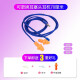 Chenyi imitation factory labor insurance earbuds can be connected to mobile phones wireless Bluetooth noise reduction Bluetooth heavy bass lazy listening to music and novels at work universal high-definition call earphones blue line hanging neck Bluetooth earphones standard
