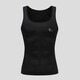 Modal Men's Shapewear Corset Belly Controlling Vest Men's Waist Corset Shaping Tight Body Concealing Artifact 1 Piece Black L (150-180Jin Jin is equal to 0.5kg)