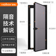 Puertas insonorizas en el hogar Audio privado y video Puertas impulsadas por el sonido Hifi Interior Reducción de ruido silencioso Puertas de madera de acero 9194-60 Estándar 900*2200 mm (personalizable)