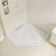 Fantasy Island sunken bathroom slate shower board bathroom foot non-slip stone floor tiles bathroom shower room floor pedal custom shower board 3-piece set including stone base square number 2.2