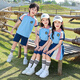 Shuttlecock Feifei Kindergarten clothing spring and autumn pure cotton summer primary school uniform children class uniform set autumn sports three-piece set picture color-9906A three-piece set long sleeve + short sleeve + long trousers 110 size recommended height about 110 cm