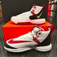 Nike (Nike) zapatos de baloncesto zapatos para hombres 2025 Summer Nuevos zapatos deportivos ZoomRize Practice Training Casual Shoes FD9904-111 FD9904-111 Negro, blanco y rojo 44