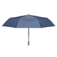 Tri-Pololar Holzgriff Dach falten Vinyl Parasol Handbuch Tri-fach Regenschirm TP7027 Burgund (Handbuch)